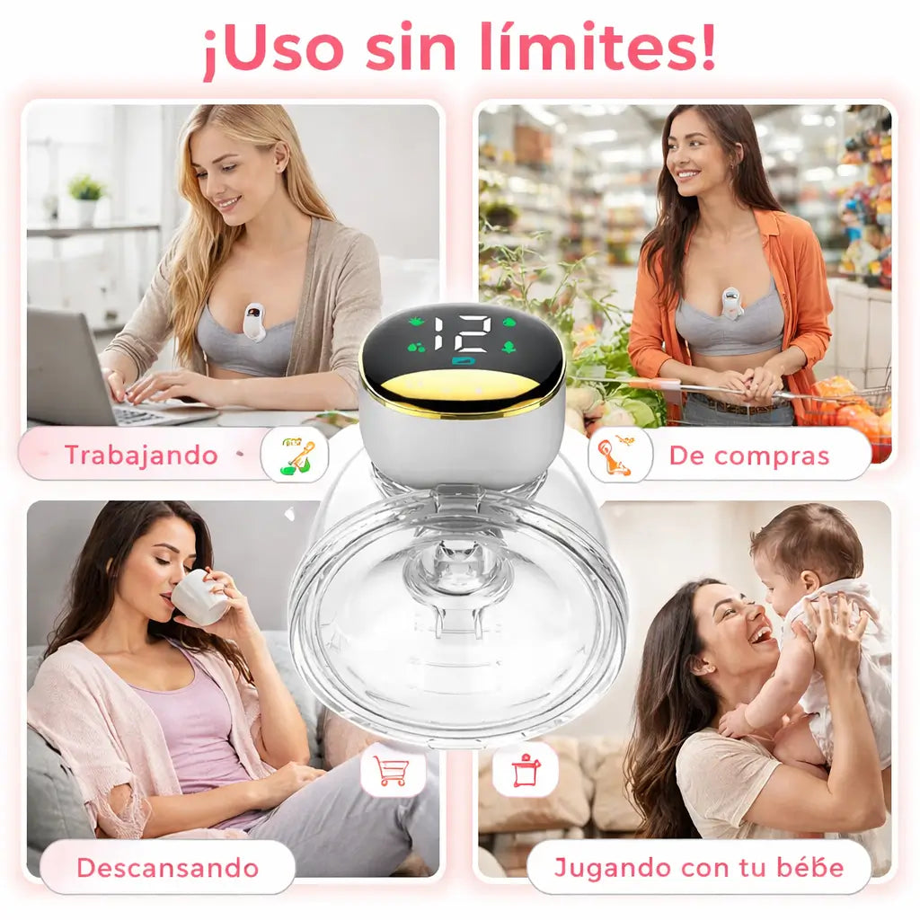 LactiFree®Extractor De Leche Electrico Portatil