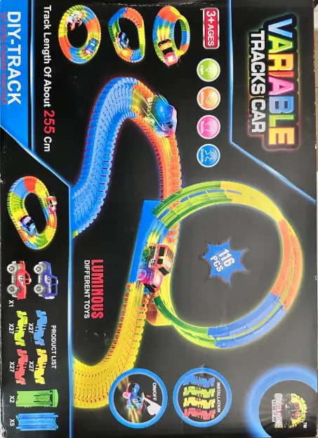 Pista De Carros Led Tracks Car ®