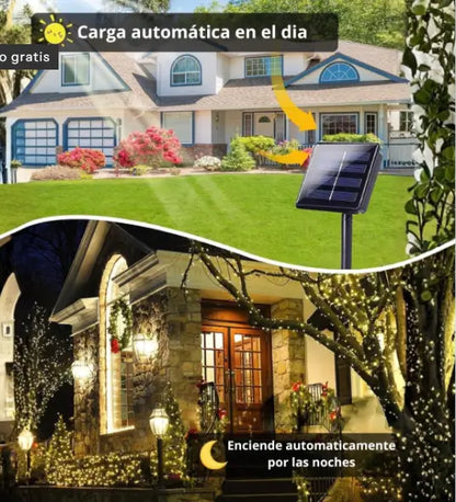 LumiFest® – Luces Solares Navideñas