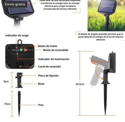 LumiFest® – Luces Solares Navideñas