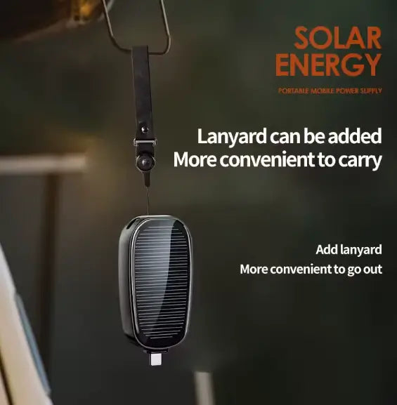 Mini Cargador Solar Portátil®
