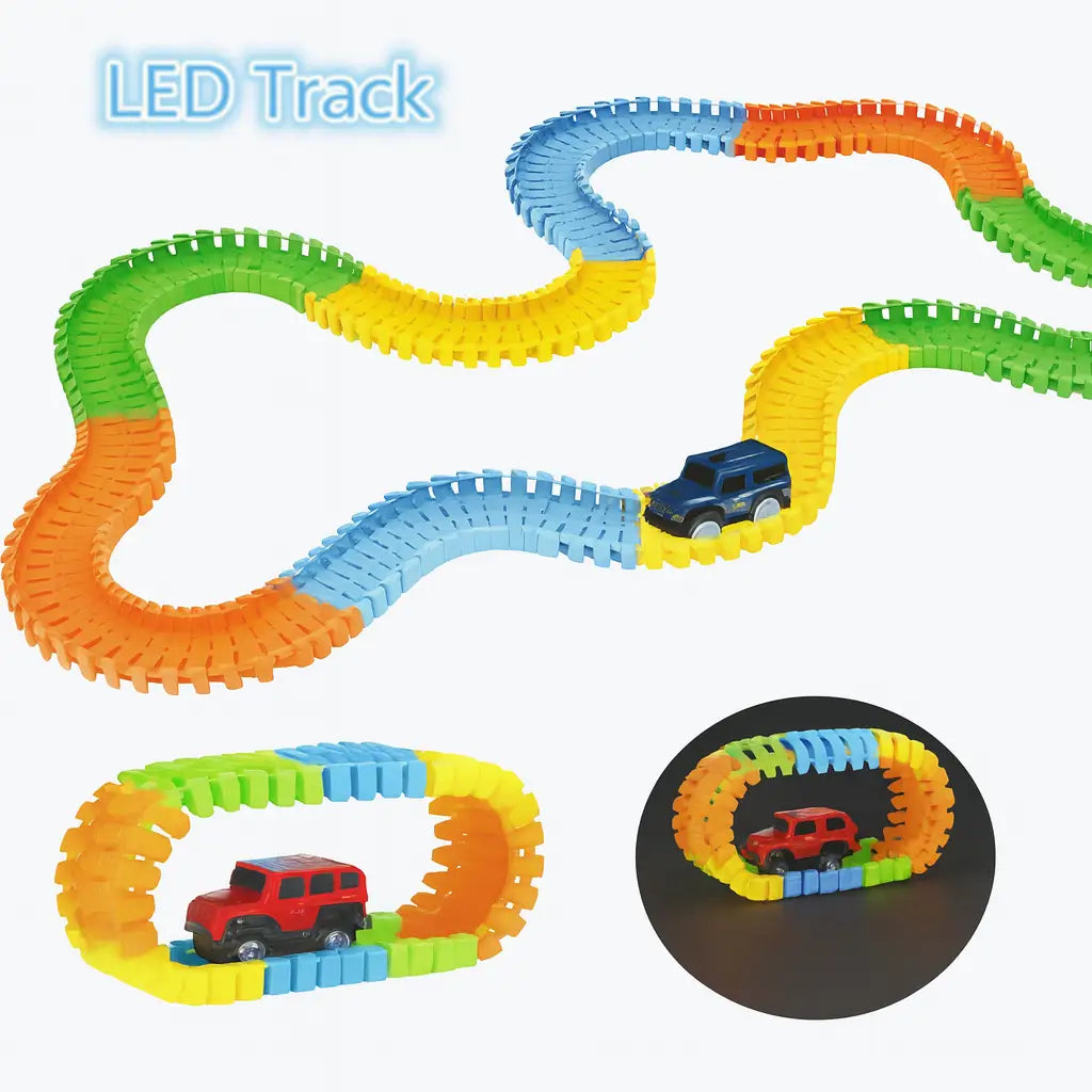 Pista De Carros Led Tracks Car ®
