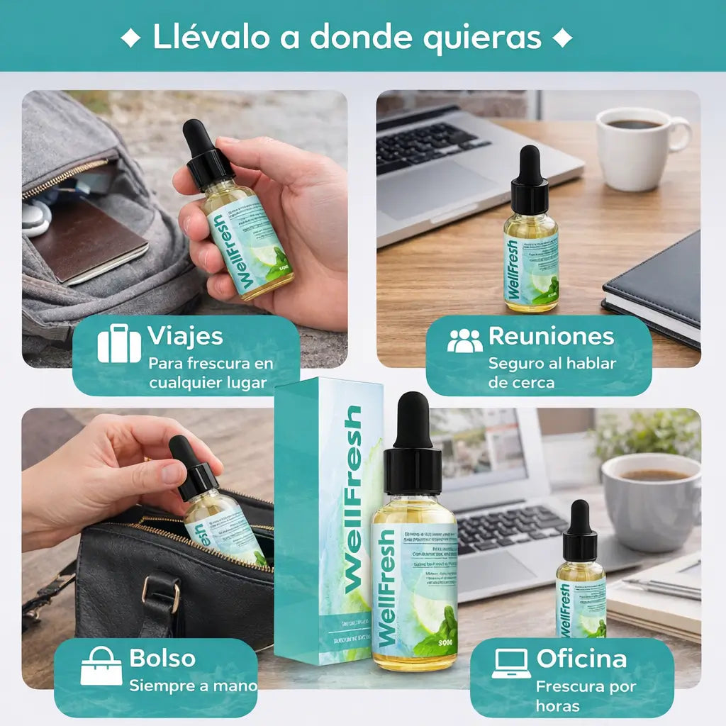 Well Fresh® Eliminador Natural de Mal Aliento