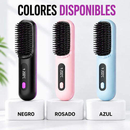 LissGo® Cepillo Alisador Inalámbrico