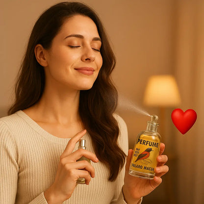 Perfume Pájaro Macua® esencia concentrada de poder y atracción