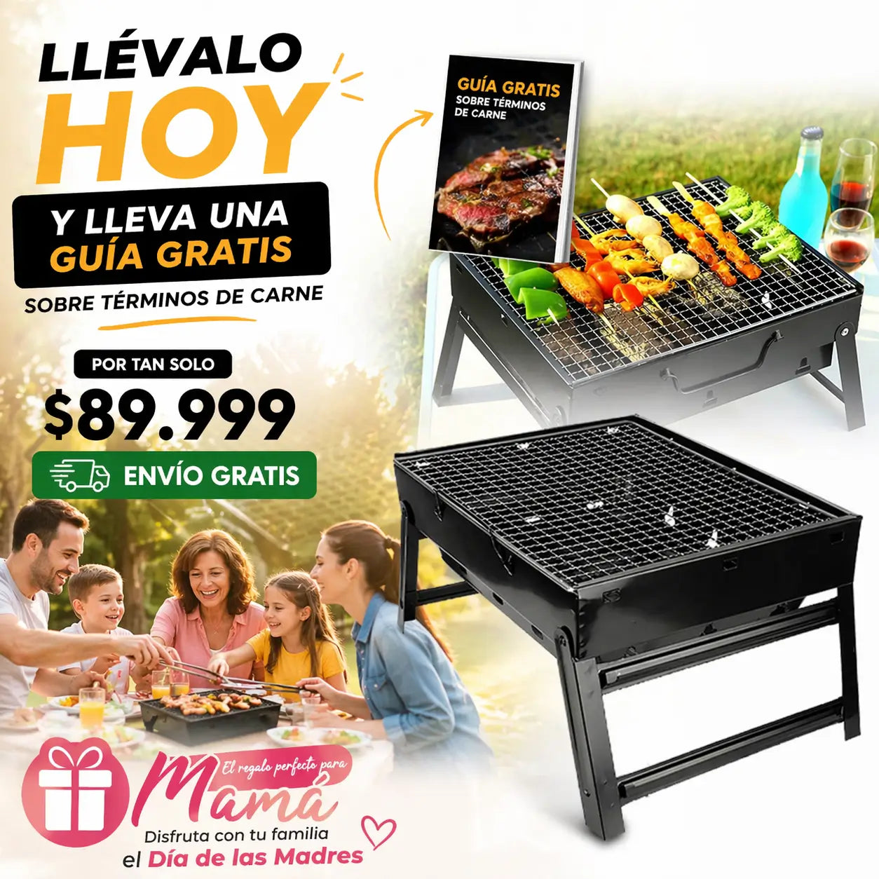 AsadoYa ® Parrilla Portátil