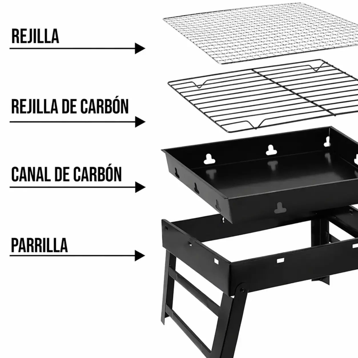 AsadoYa ® Parrilla Portátil