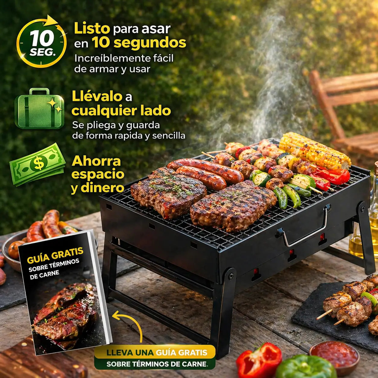 AsadoYa ® Parrilla Portátil