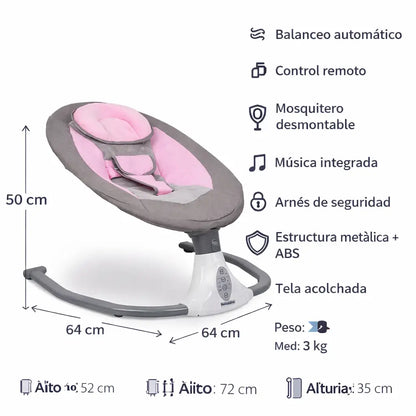 BabyZen®Silla Mecedora Electrica