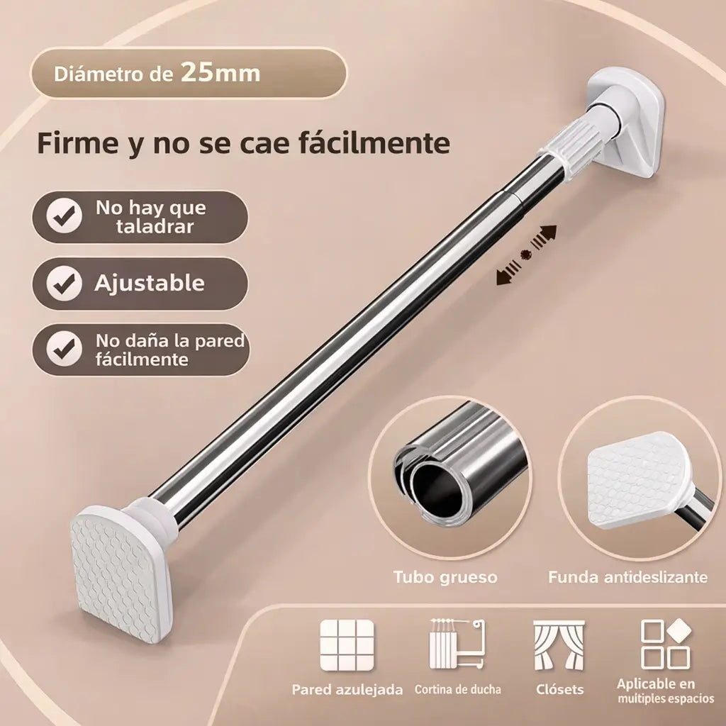 Barra Pegable® Organiza sin perforar