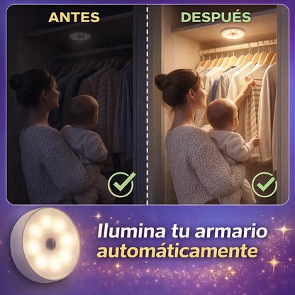 LumiSense® Lampara Recargable Pared Sensor