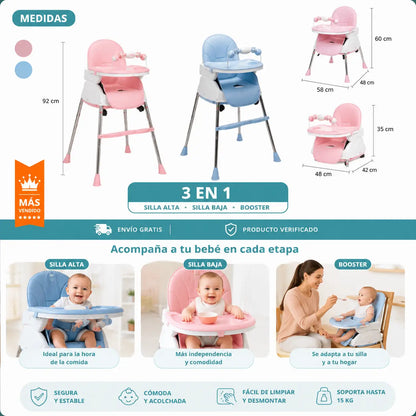 BabyGrow® Silla 3 en 1