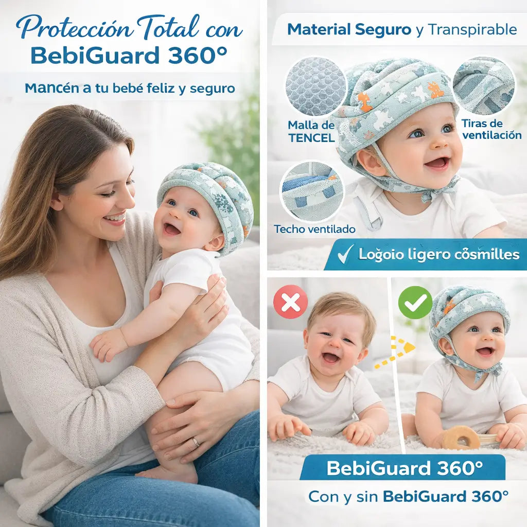 BebiGuard® Casco Protector De Cabeza Para Bebe