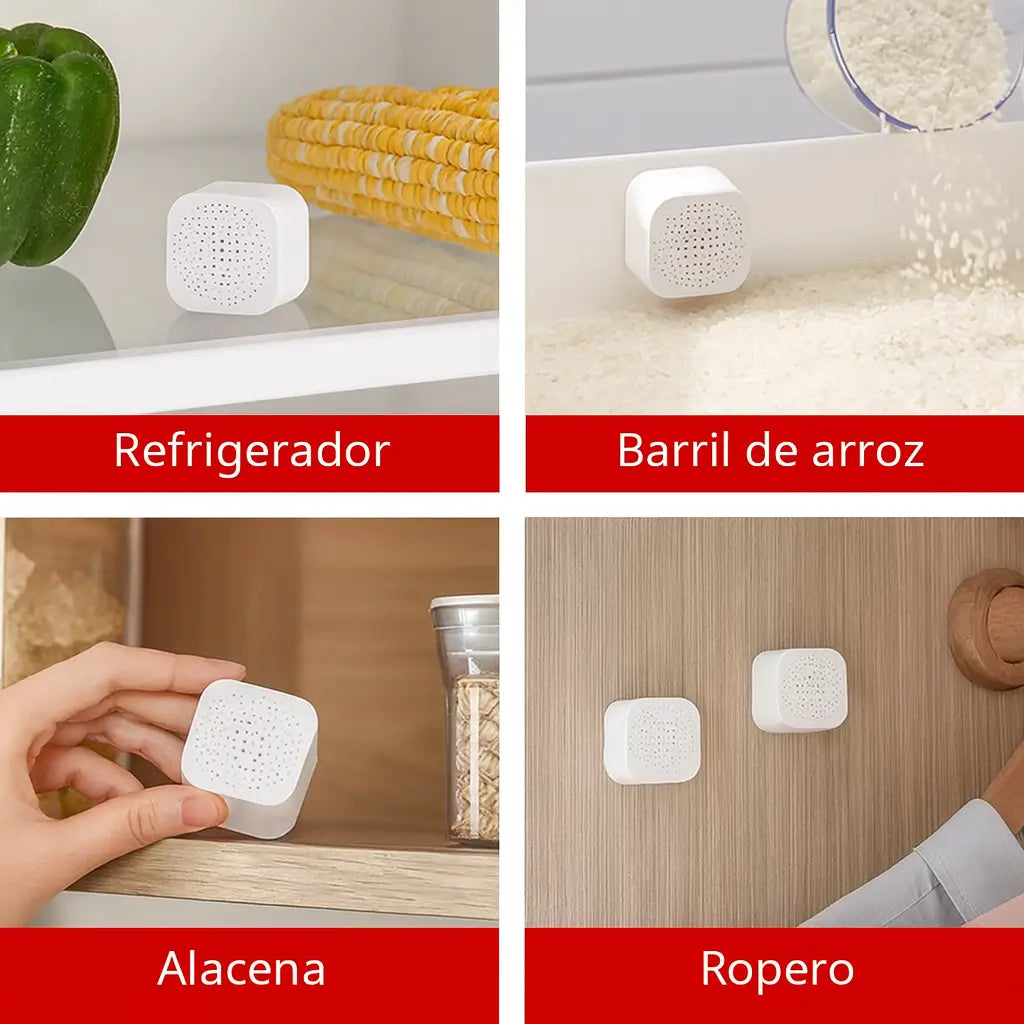 CleanAir Fridge ®– Neutraliza olores al instante