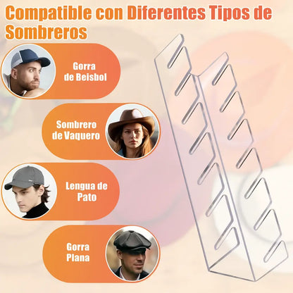 CapRac®  Organizador Premium de Gorras