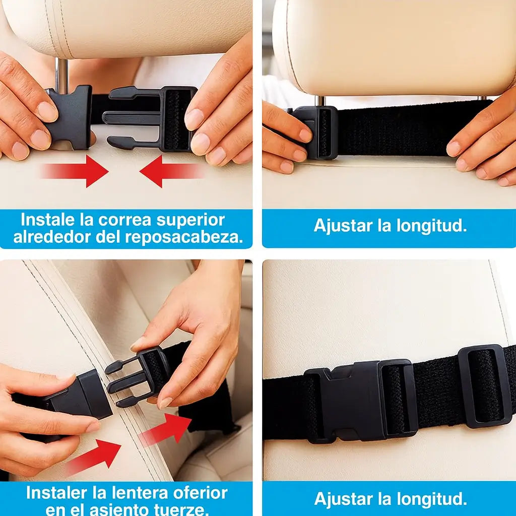 KidCar Organizert® Organizador de Asiento Trasero con Soporte para Tablet