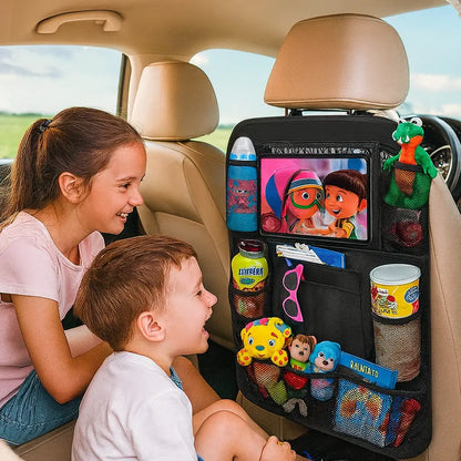 KidCar Organizert® Organizador de Asiento Trasero con Soporte para Tablet