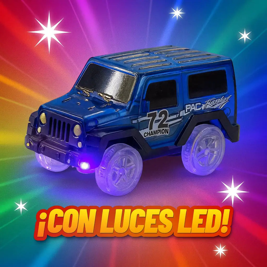 Pista De Carros Led Tracks Car ®