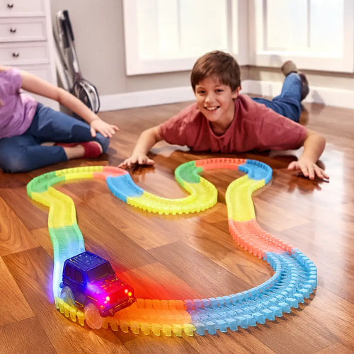 Pista De Carros Led Tracks Car ®