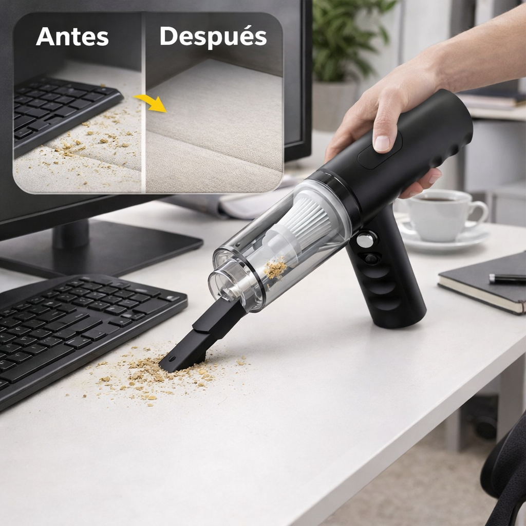 AirClean®  Aspiradora  Portátil 3 En 1