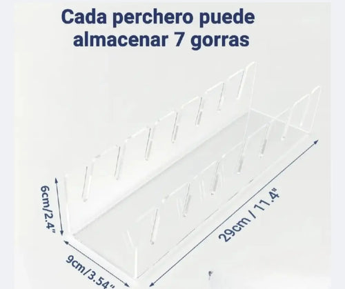 CapRac®  Organizador Premium de Gorras